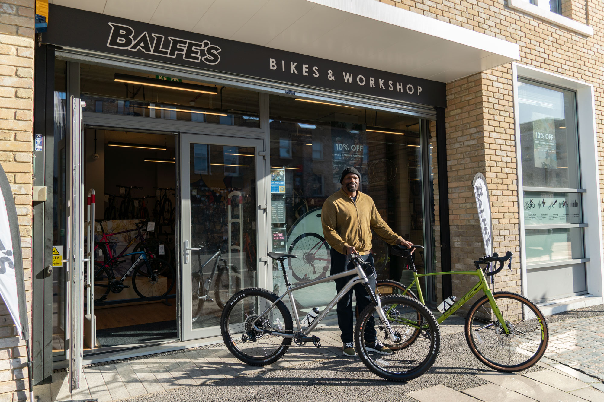 Balfe’s Partner with Heavyweight Boxer Derek Chisora Balfes Bikes Blog