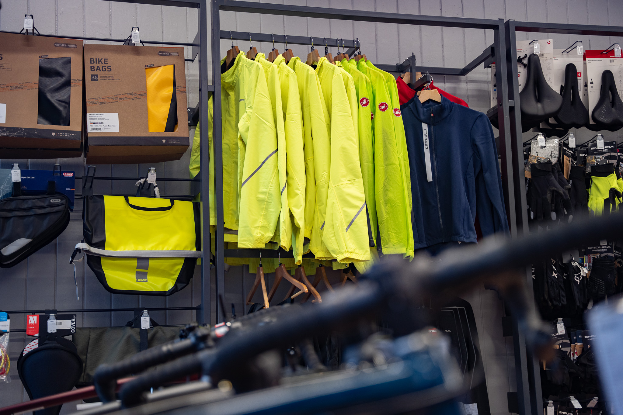 Inside the store at Balfe's Bikes Streatham
