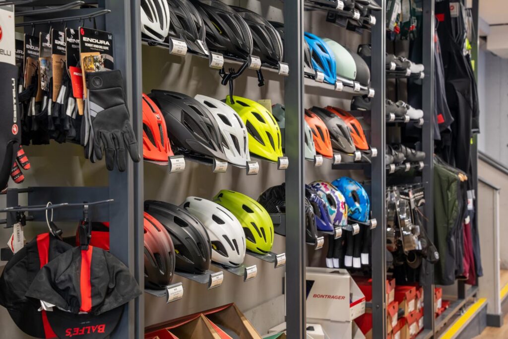Inside the store at Balfe's Bikes Dulwich