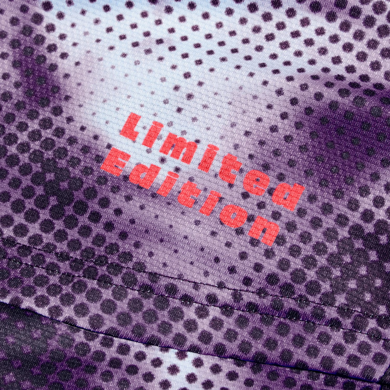 Endura Pixel Cloud Long Sleeve Tee LTD in Thistle-9