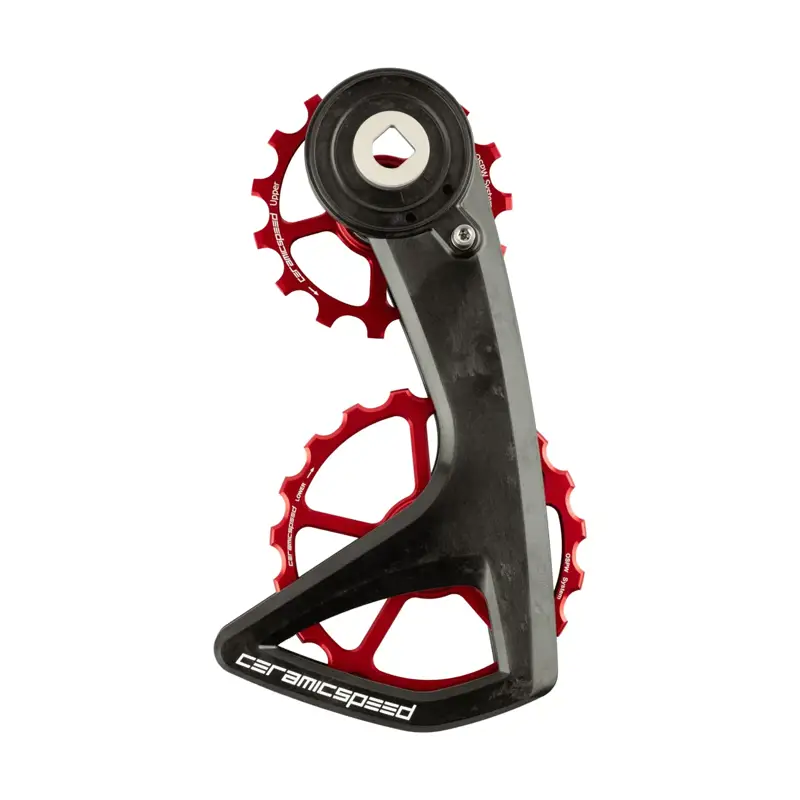 Balfes Bikes Ceramicspeed CeramicSpeed OSPW RS 5 Spoke SRAM Red/Force AXS Pulley Wheels in Black | Free postage over £30, £10 off first order, price match & 0% finance.