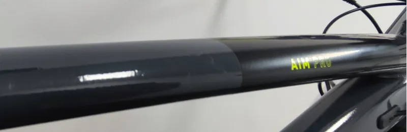 EX DISPLAY Cube Aim Pro Mountain Bike Medium 2023 in Grey Flashyellow-3