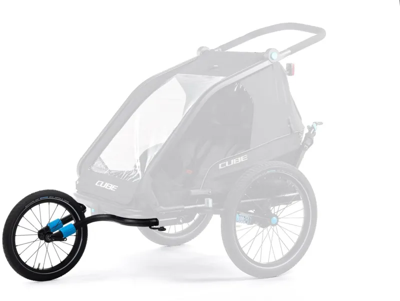 Cube Jogger Kit For Kids Trailer Double CMPT in Black-4