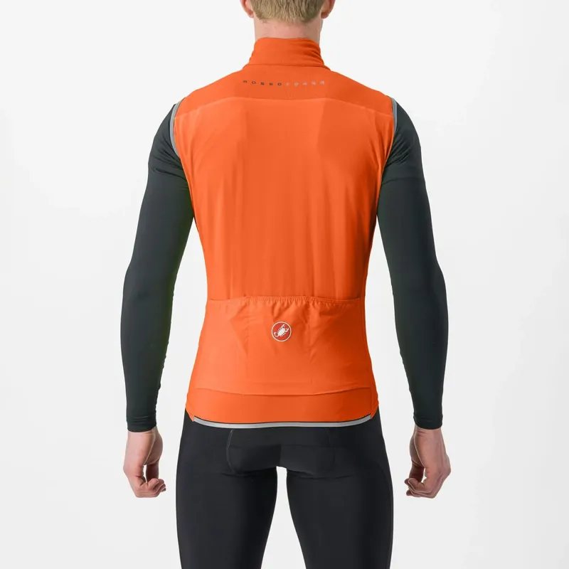 Castelli Perfetto RoS 2 Vest in Red Orange-1