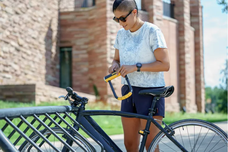 OnGuard Pitbull D-Lock 292mm Sold Secure Diamond Rated in Black and Yellow-3