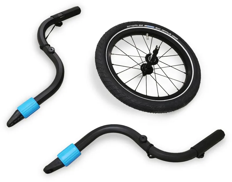 Cube Jogger Kit For Kids Trailer Double CMPT in Black-2