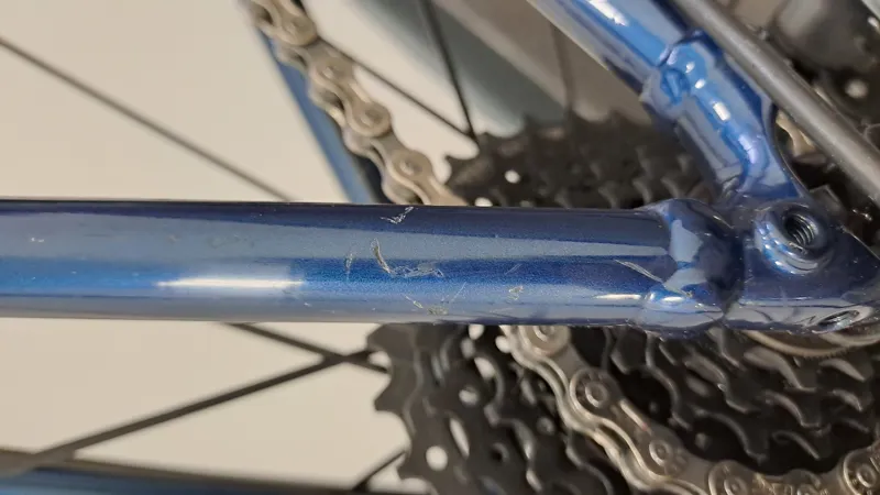 EX DISPLAY Trek Domane AL 2 Road Bike 54cm 2023 in Metallic Blue -6