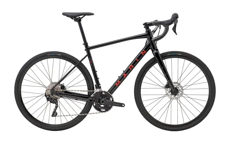 Marin Gestalt Gravel Bike 2024 in Black/Red