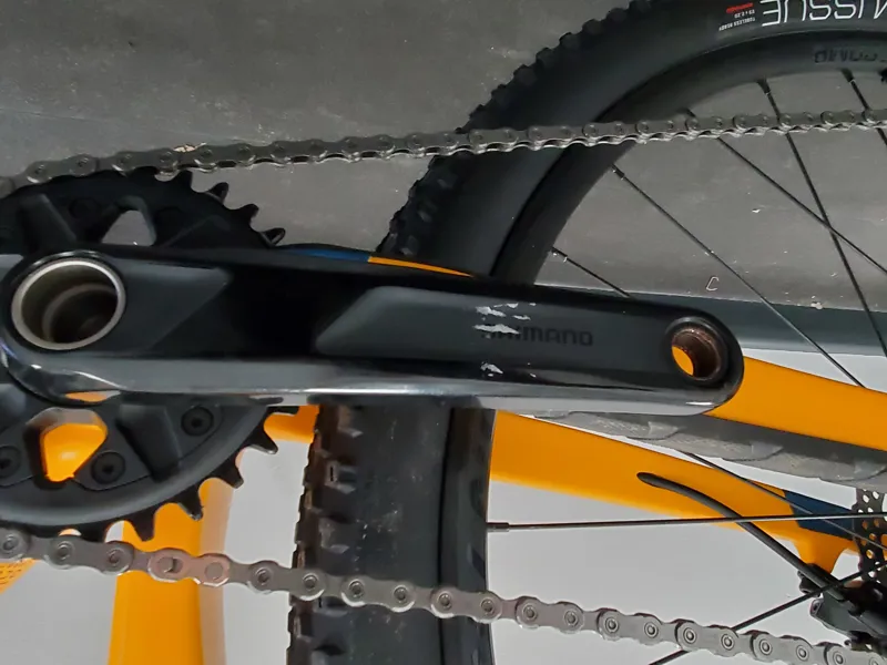 EX DISPLAY Trek Procaliber 9.6 29 Hardtail Mountain Bike Large 2023 in Satin Marigold/Deep Smoke-2