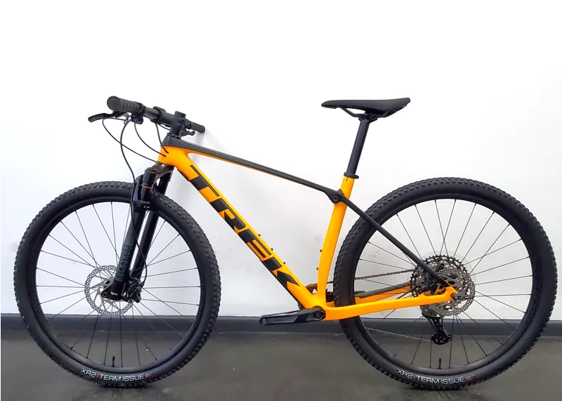 EX DISPLAY Trek Procaliber 9.6 29 Hardtail Mountain Bike Large 2023 in Satin Marigold/Deep Smoke-1