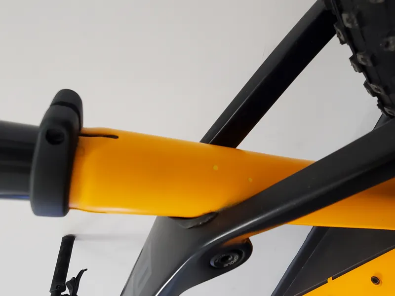 EX DISPLAY Trek Procaliber 9.6 29 Hardtail Mountain Bike Large 2023 in Satin Marigold/Deep Smoke-4