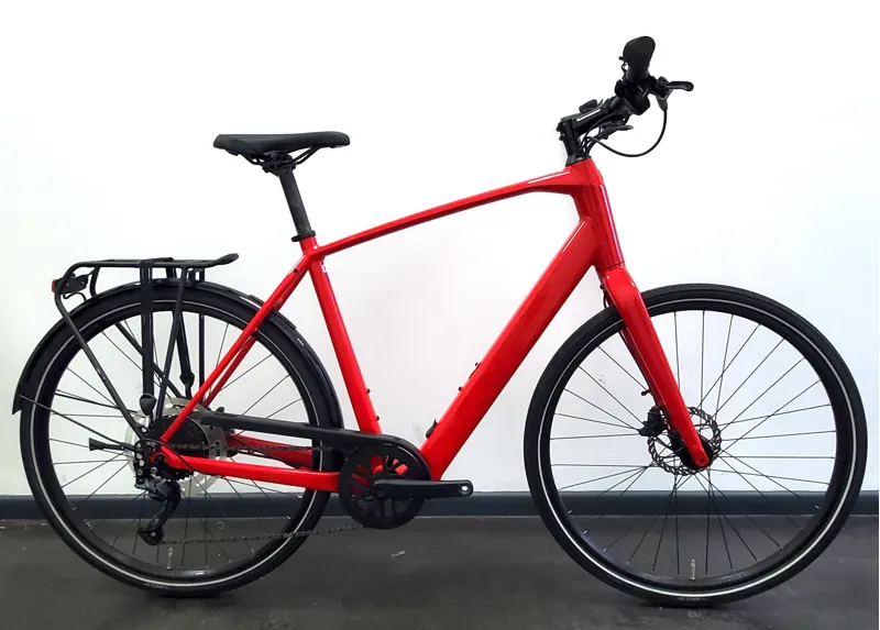 EX DISPLAY Trek FX+ 2 Electric Hybrid Bike X-Large 2023 in Viper Red