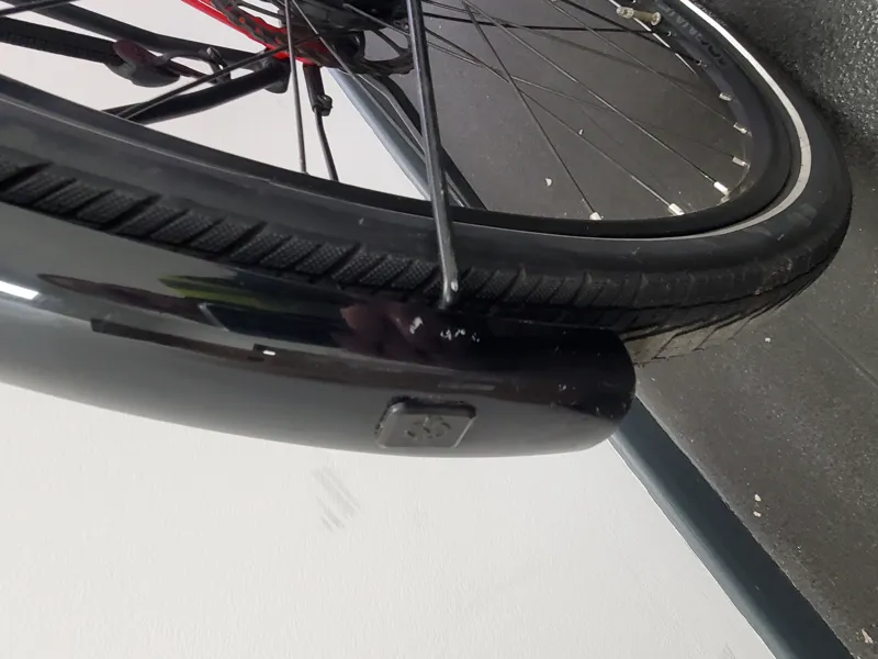 EX DISPLAY Trek FX+ 2 Electric Hybrid Bike X-Large 2023 in Viper Red-4