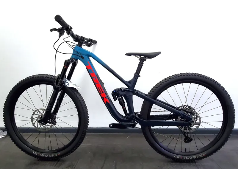 EX DEMO Trek Slash 8 GX 29 Full Suspension Mountain Bike Small 2022 in Teal-1