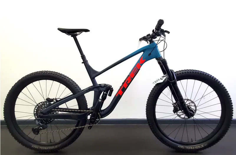 EX DEMO Trek Slash 8 GX 29 Full Suspension Mountain Bike X-Large 2022 in Teal