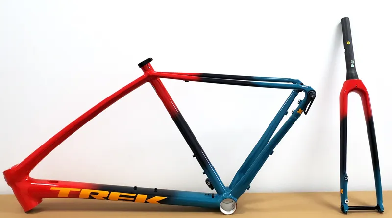 EX DISPLAY Trek Crockett Disc Cyclocross Frameset 54cm 2023 in Red -1