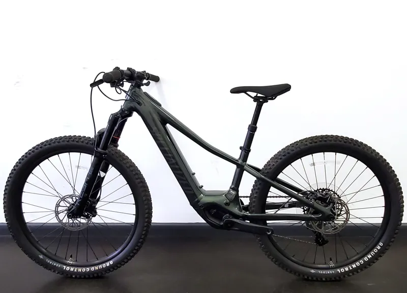 EX DISPLAY Specialized Turbo Levo SL Electric Kids Mountain Bike 2023 in Oak Green/Limestone/Smoke-1