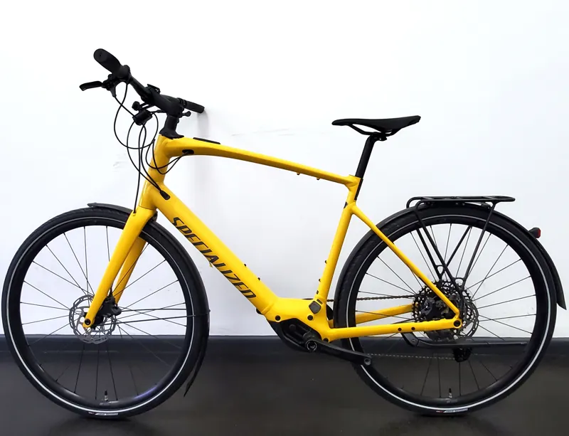 EX DISPLAY Specialized Turbo Vado SL 5.0 Equipped Electric Bike X-Large 2023 in Yellow-1