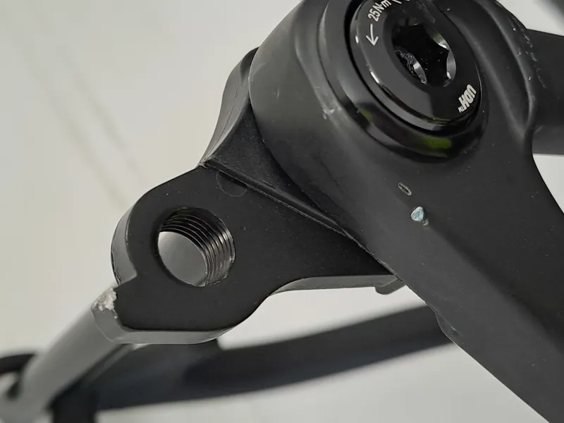 EX DISPLAY Trek Roscoe Hardtail Mountain Bike Frameset Large 2023 in Trek Black-2