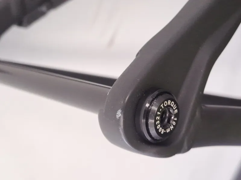 EX DISPLAY Trek Roscoe Hardtail Mountain Bike Frameset Large 2023 in Trek Black-3