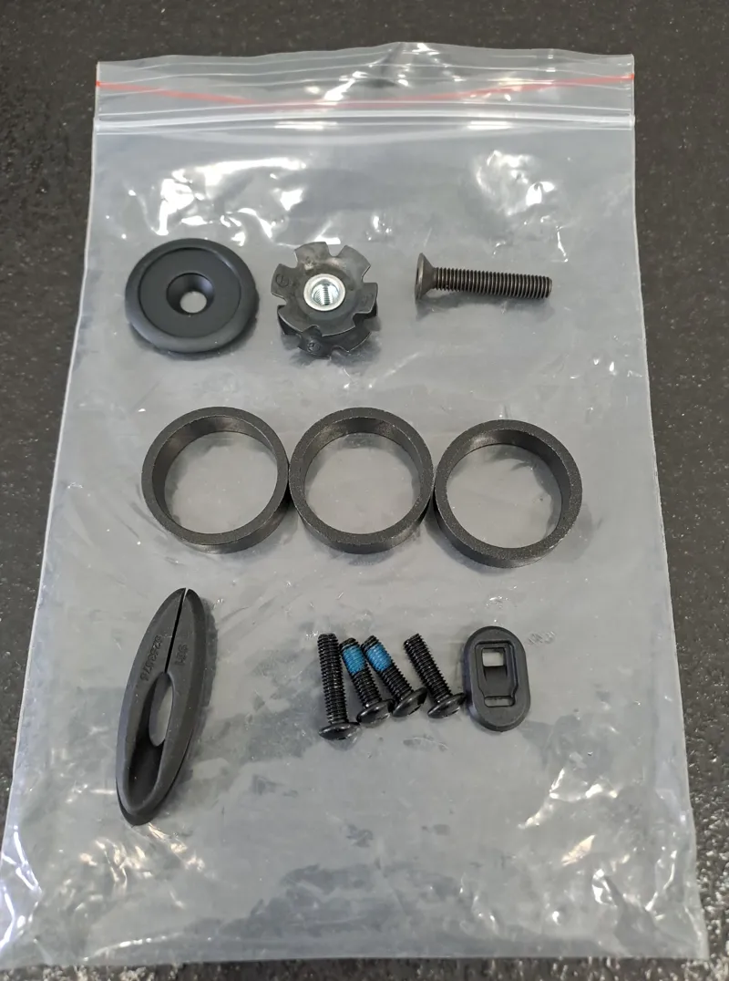 EX DISPLAY Trek Roscoe Hardtail Mountain Bike Frameset Large 2023 in Trek Black-6