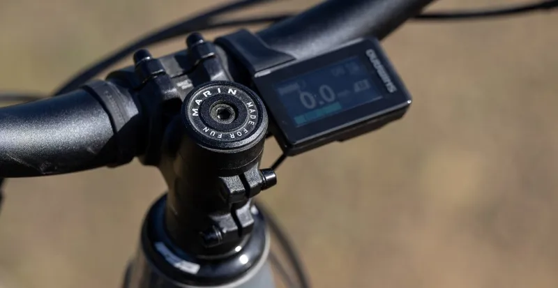 Marin Rift Zone E Base Electric Mountain Bike 2026 in Grey Blue-1