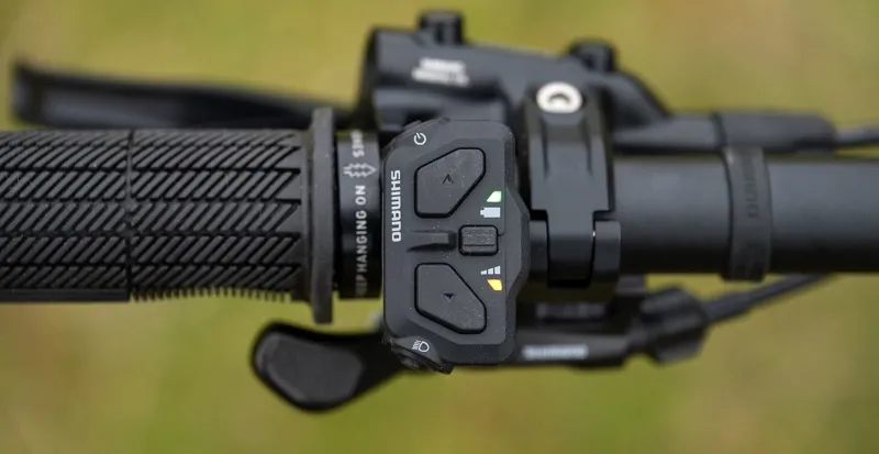 Marin Rift Zone E1 Electric Mountain Bike 2026 in Grey Red-5