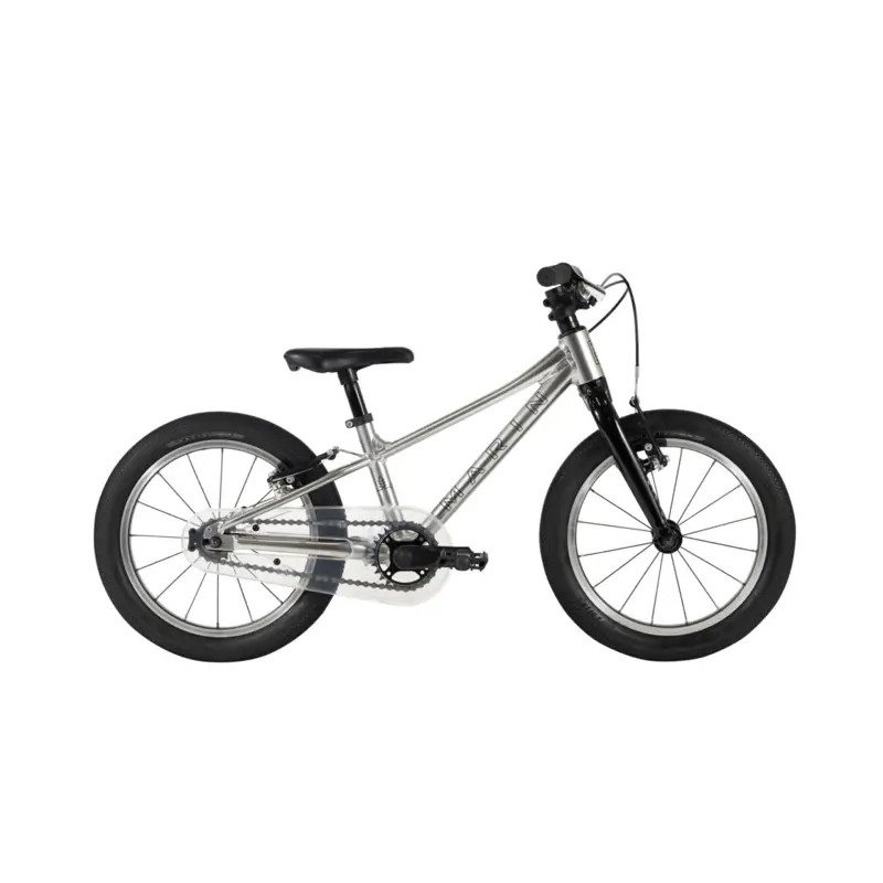 Balfes Bikes Marin Coast Trail 16in Wheel Kids Bike 2026 in Silver/Black | Free postage over £30, £10 off first order, price match & 0% finance.