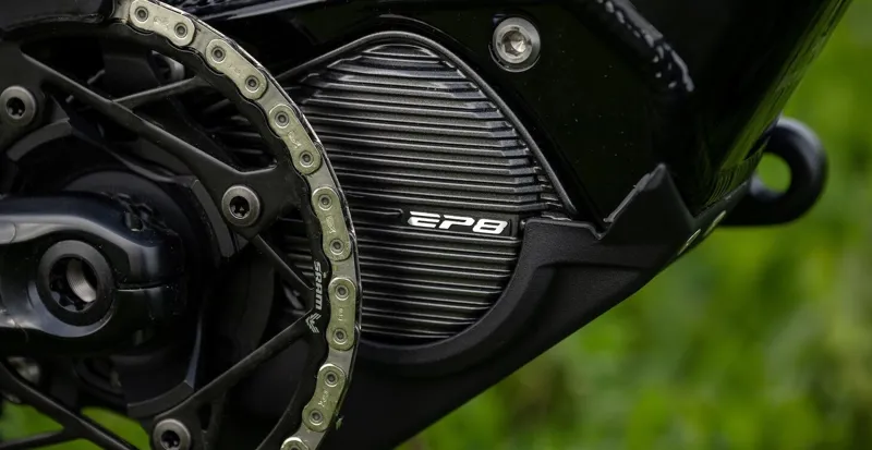 Marin Rift Zone E XR Electric Mountain Bike 2026 in Red-5