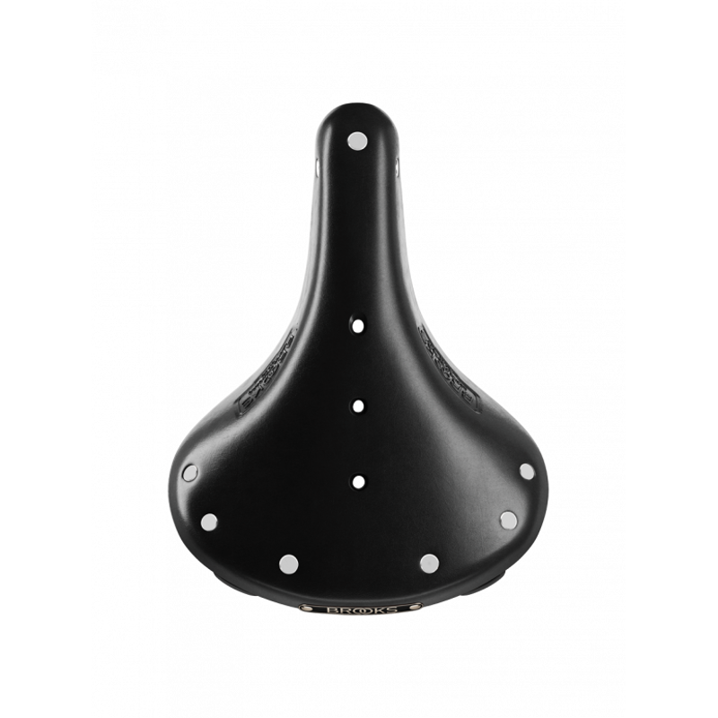 Brooks B17 Short Ladies Steel Rail 176mm Saddle in Black-2