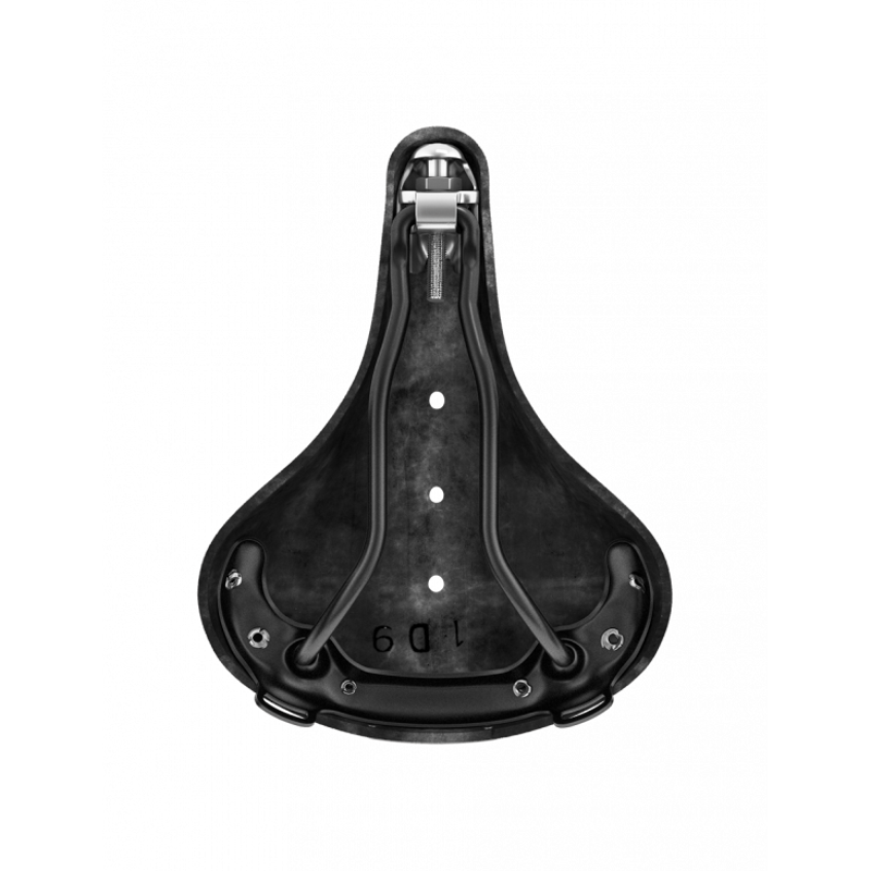 Brooks B17 Short Ladies Steel Rail 176mm Saddle in Black-3