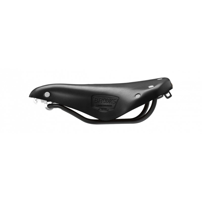 Brooks B17 Short Ladies Steel Rail 176mm Saddle in Black-5