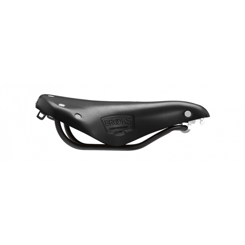 Brooks B17 Short Ladies Steel Rail 176mm Saddle in Black-6