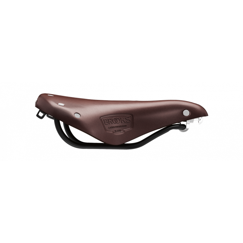 Brooks B17 Short Ladies Steel Rail 176mm Saddle in Brown-6