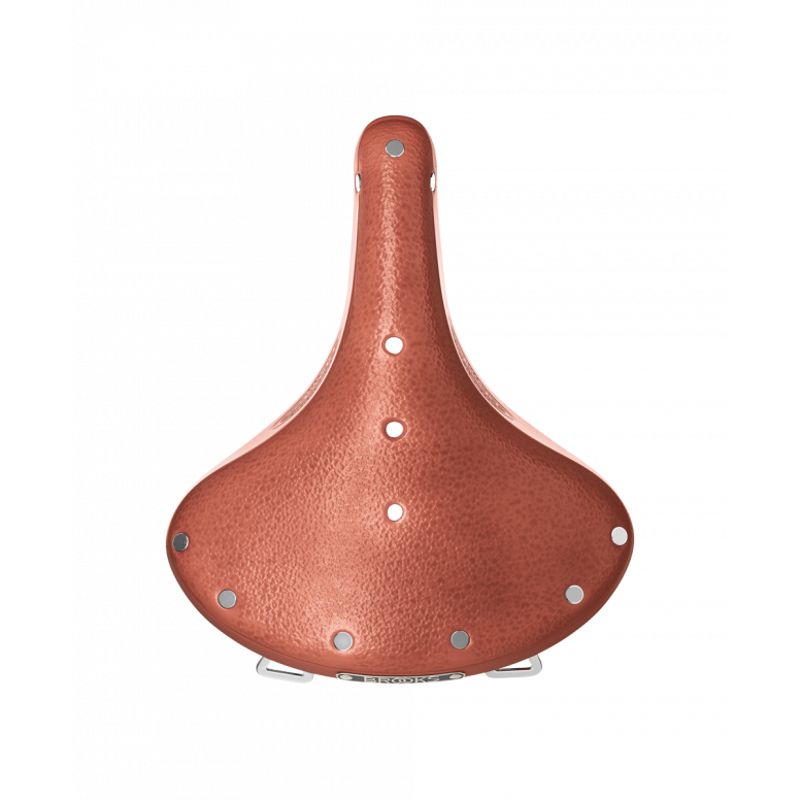 B67 Short Chromed Steel Rail 205mm Women's Saddle in Honey-2