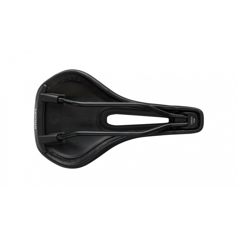 Ergon SR Sport Gel Women's Road Cycling Saddle in Black-3
