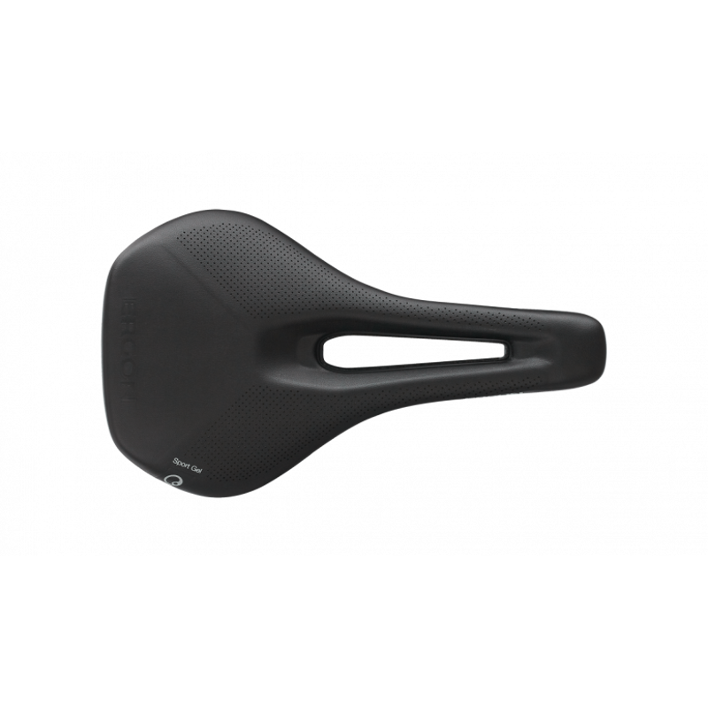 Ergon SR Sport Gel Women's Road Cycling Saddle in Black-1
