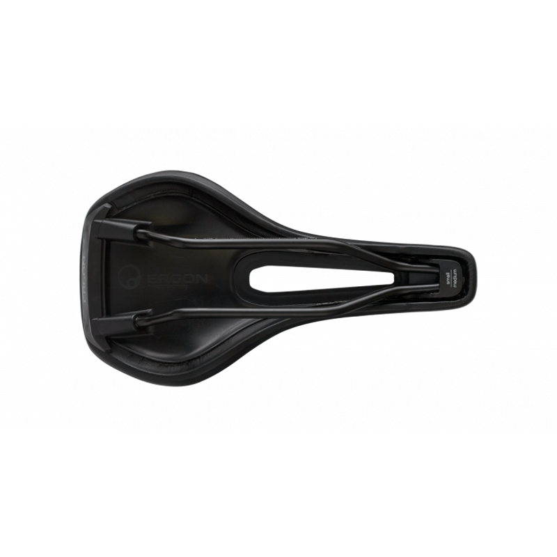 Ergon SR Sport Gel Women's Road Cycling Saddle in Black-5