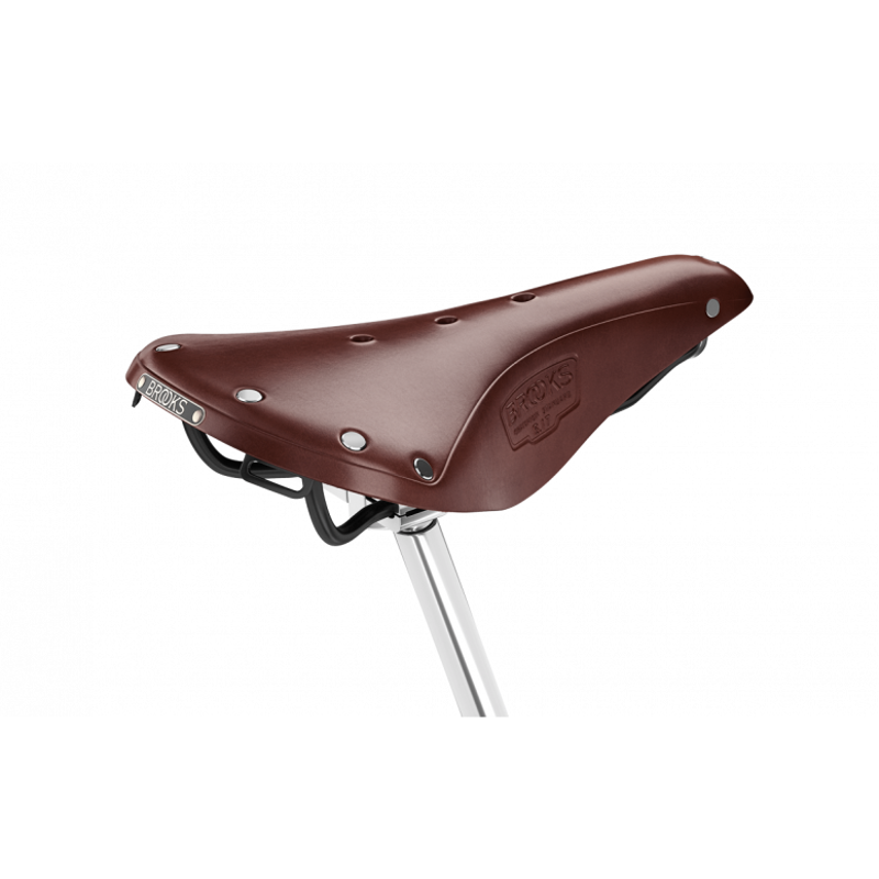 Brooks B17 Saddle 175mm Steel Rails in Brown-1