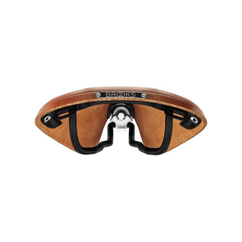 Brooks B17 Saddle 175mm Steel Rails in Honey-4