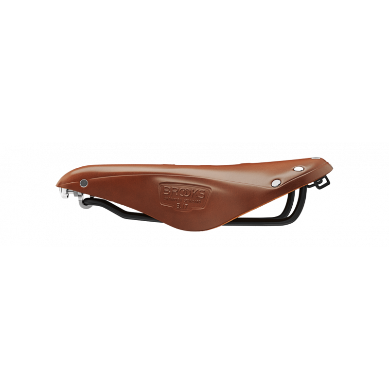 Brooks B17 Saddle 175mm Steel Rails in Honey-5