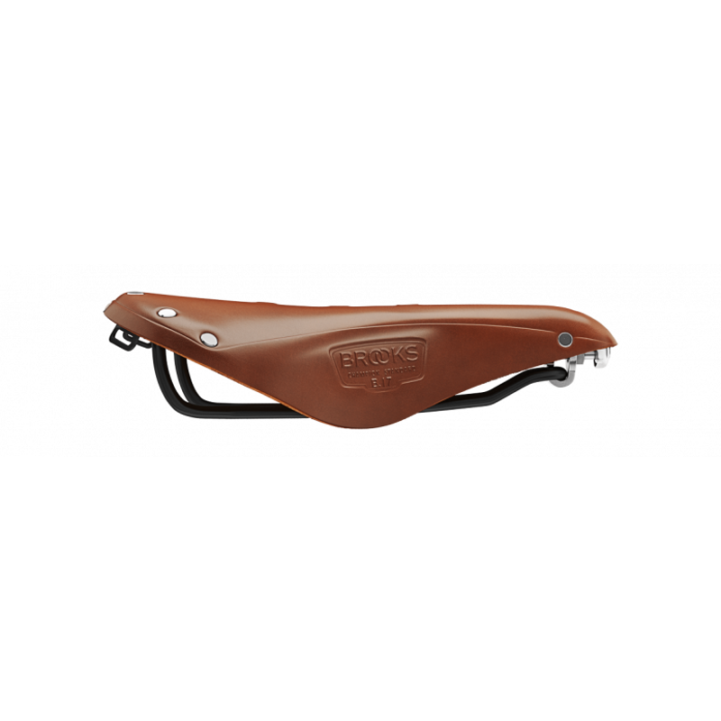 Brooks B17 Saddle 175mm Steel Rails in Honey-6