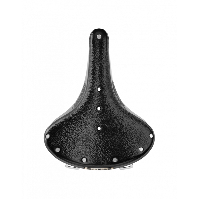 Brooks B67 Chromed Steel 205mm Saddle in Black-2