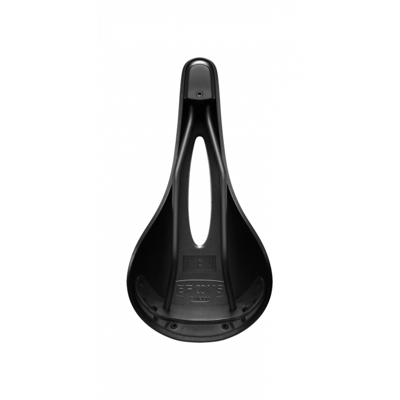 C15 Cambium Carved All-Weather Steel Rail 140mm Saddle in Black-4