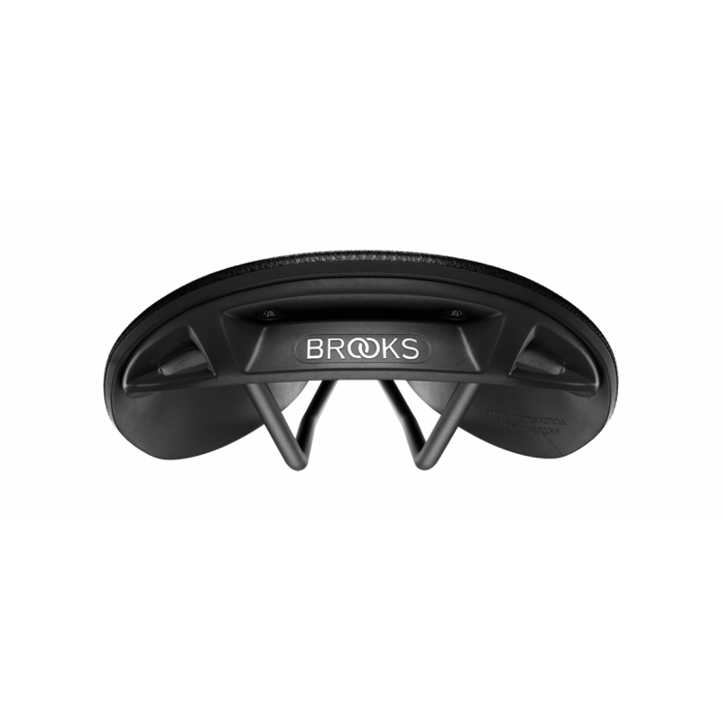 Brooks C17 Cambium Carved All-Weather Steel 162mm Saddle in Black-5
