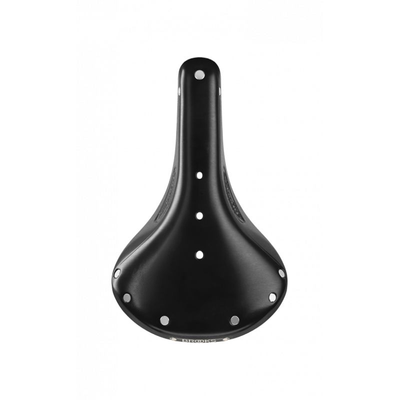 Brooks Flyer Steel Rail 175mm Saddle in Black -2