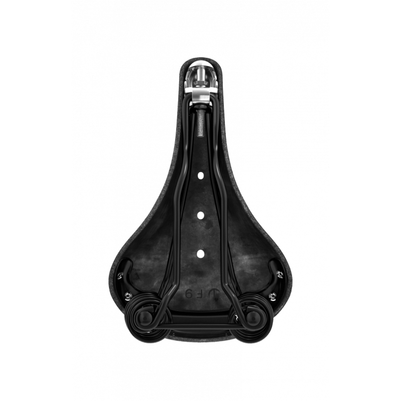 Brooks Flyer Steel Rail 175mm Saddle in Black -3