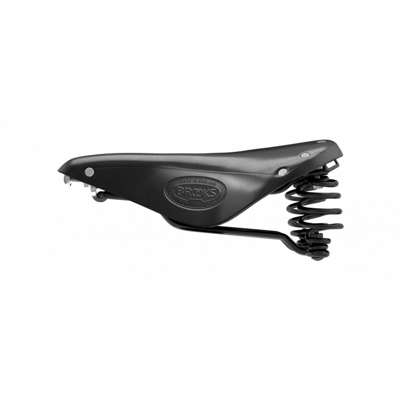 Brooks Flyer Steel Rail 175mm Saddle in Black -5