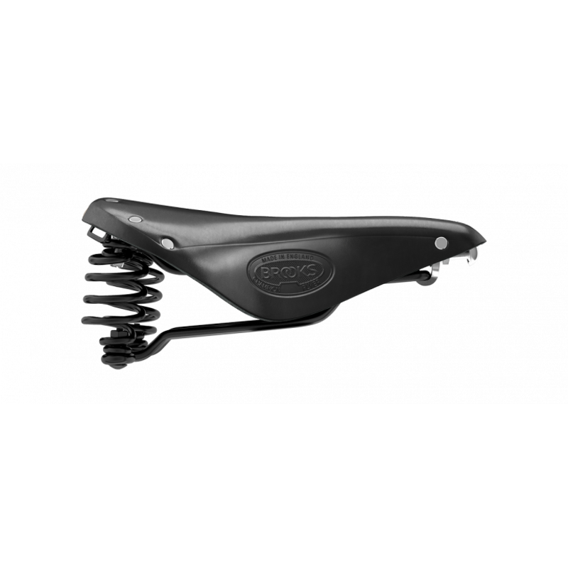 Brooks Flyer Steel Rail 175mm Saddle in Black -6