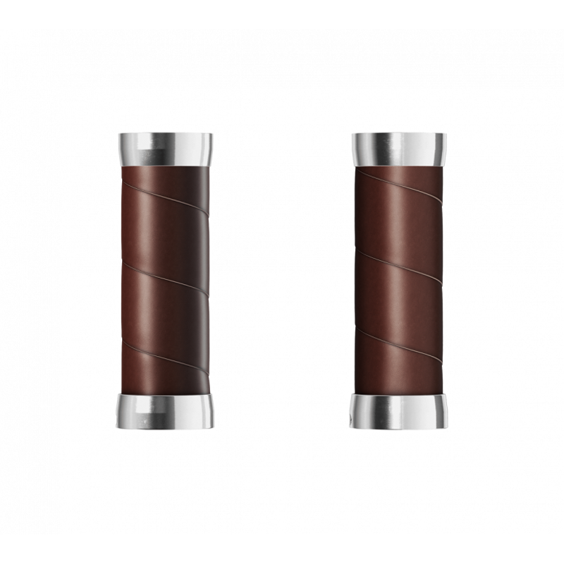 Brooks Slender Leather Grips in Brown-1